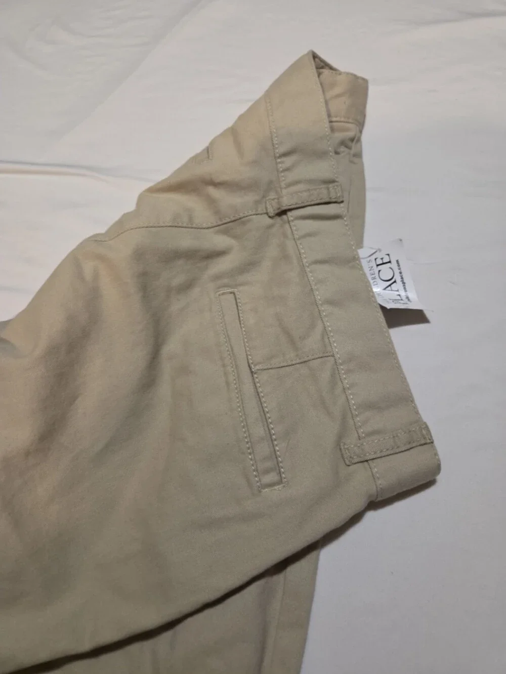 New children's Place boys size 16 straight khaki pants #03